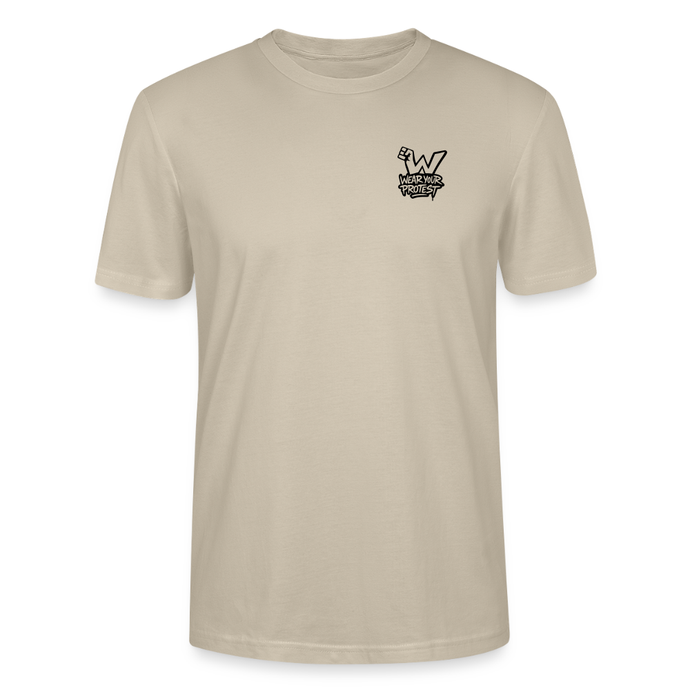 Permission to Breathe - Cotton Unisex Tshirt - beige