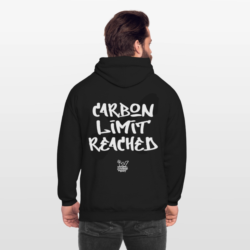 Limit Reached - Cotton Unisex Hoodie - black
