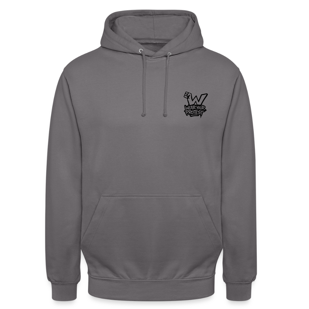 Cash is King - Cotton Unisex Hoodie - elephant grey