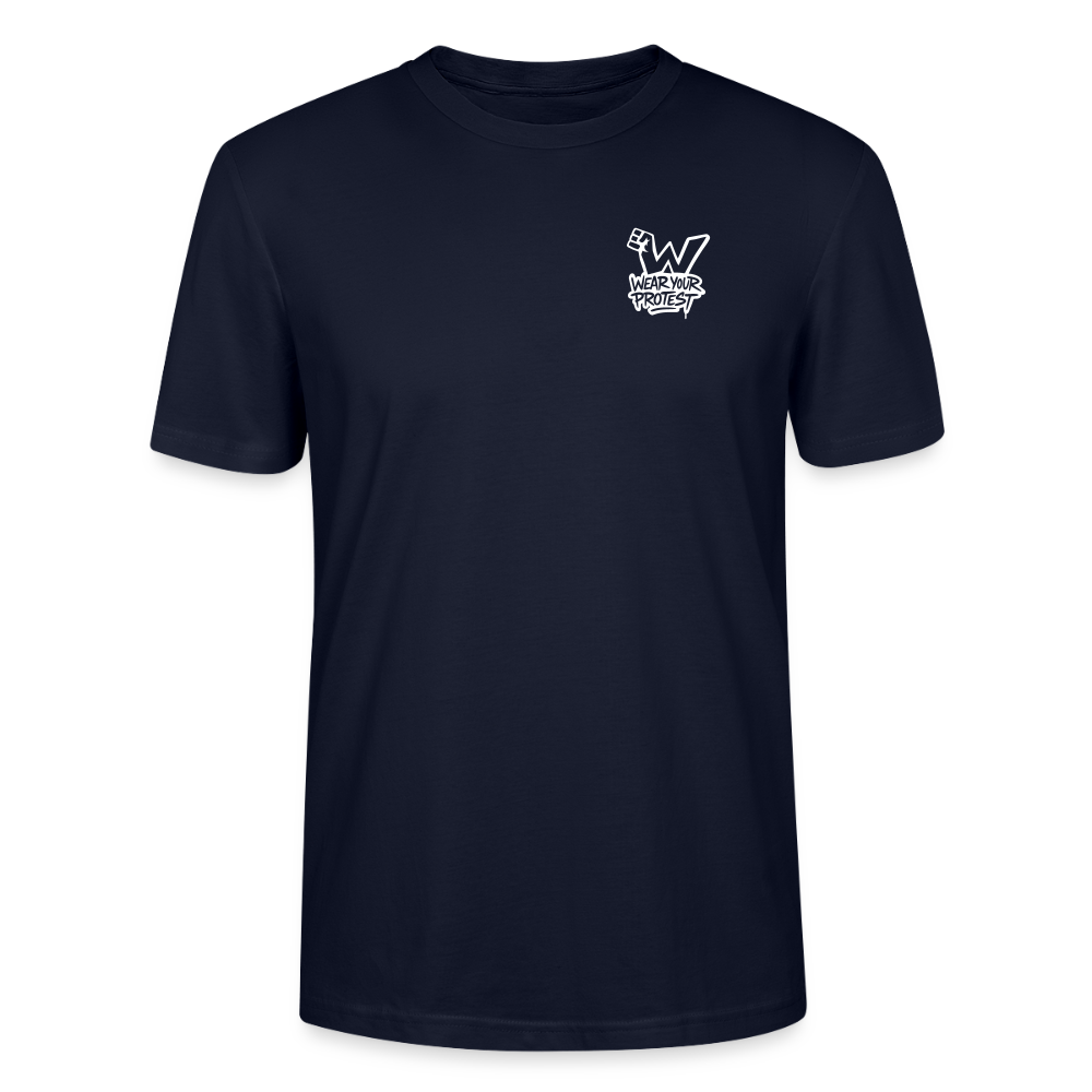Cash is King - Cotton Unisex Tshirt - navy