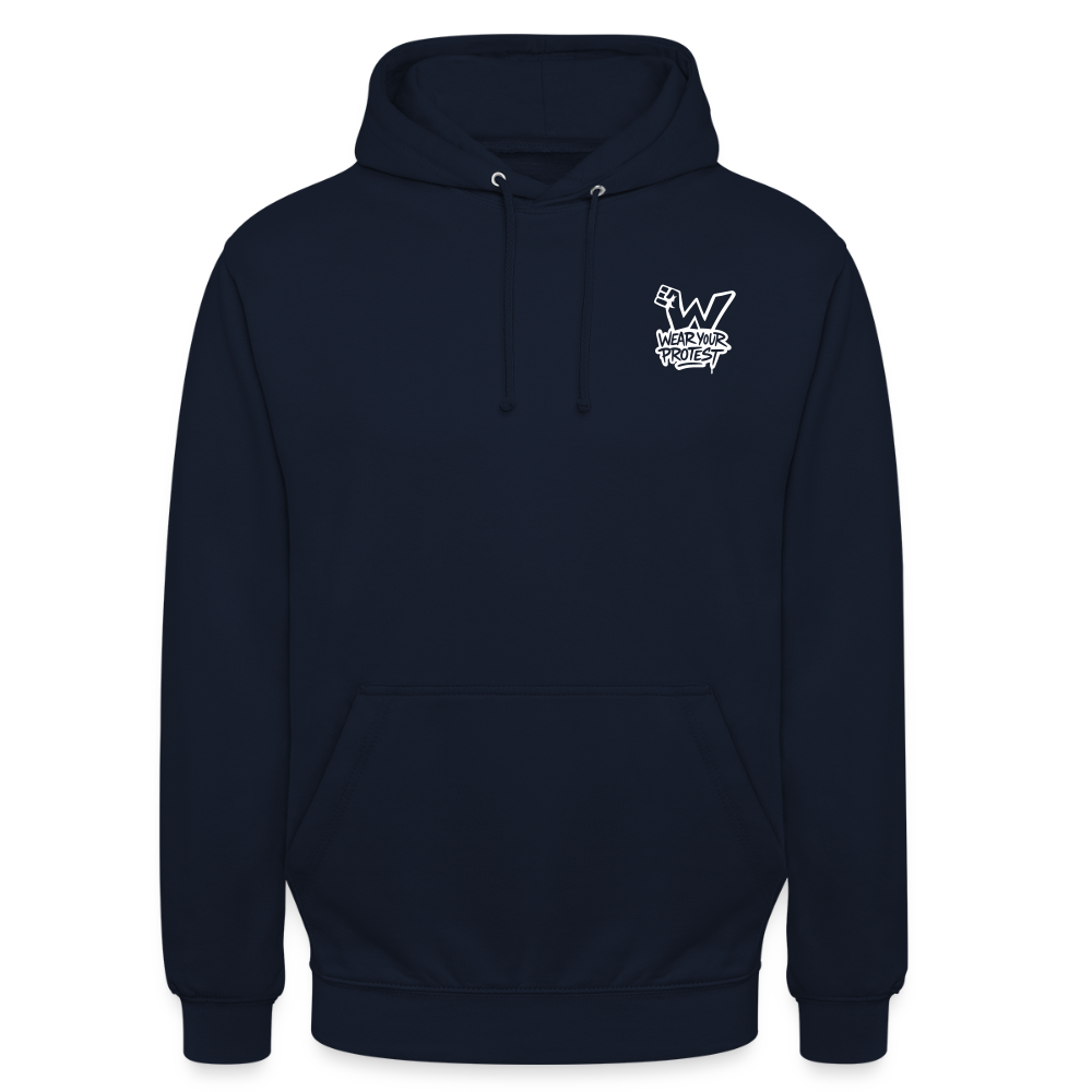 Obedience - Cotton Unisex Hoodie - navy
