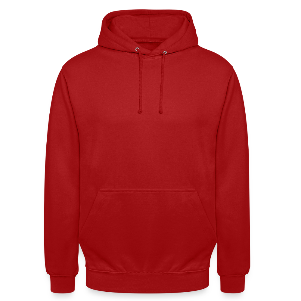 Cash is King - Cotton Unisex Hoodie - red