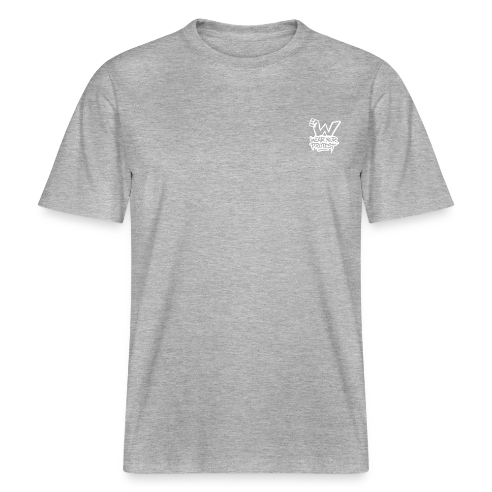 No Comply - Cotton Unisex Tshirt  (Graffiti Version) - heather grey