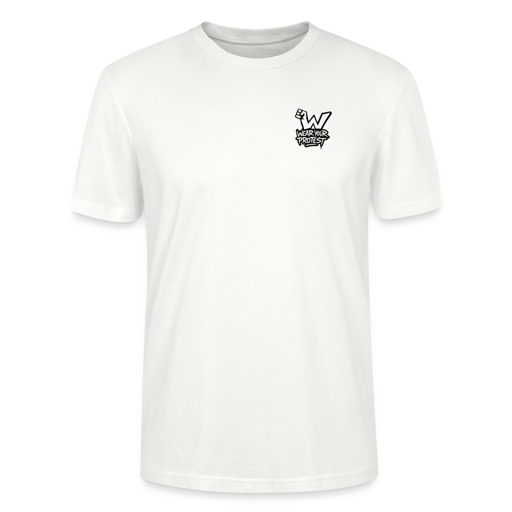 Permission to Breathe - Cotton Unisex Tshirt - white