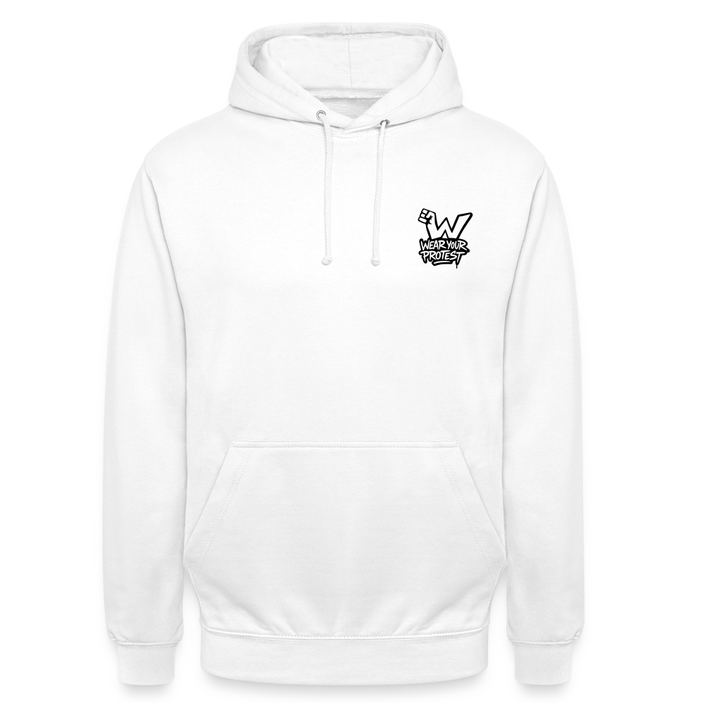 Cash is King - Cotton Unisex Hoodie - white