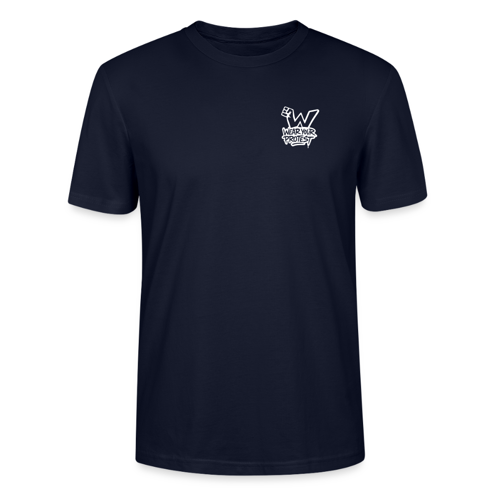 Cash is King Three - Cotton Unisex Tshirt - navy
