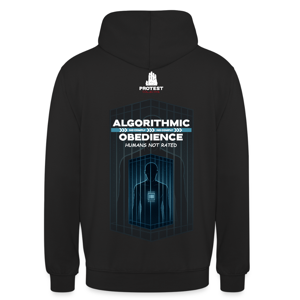 Obedience - Cotton Unisex Hoodie - black