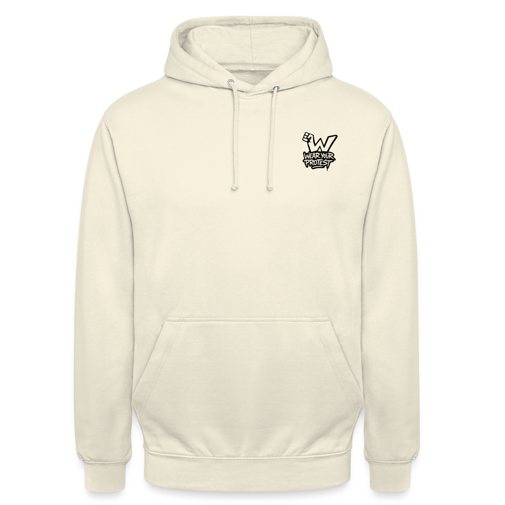 Permission to Breathe - Cotton Unisex Hoodie - vanilla