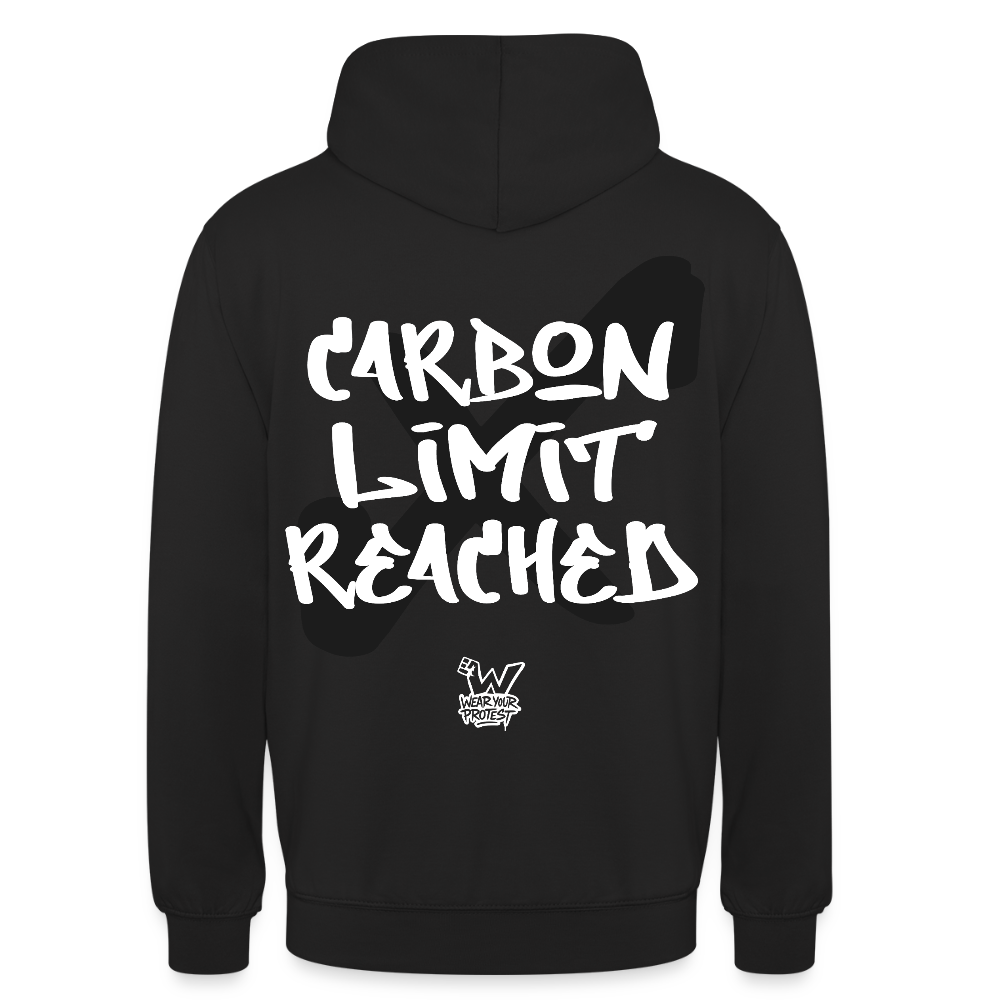 Limit Reached - Cotton Unisex Hoodie - black