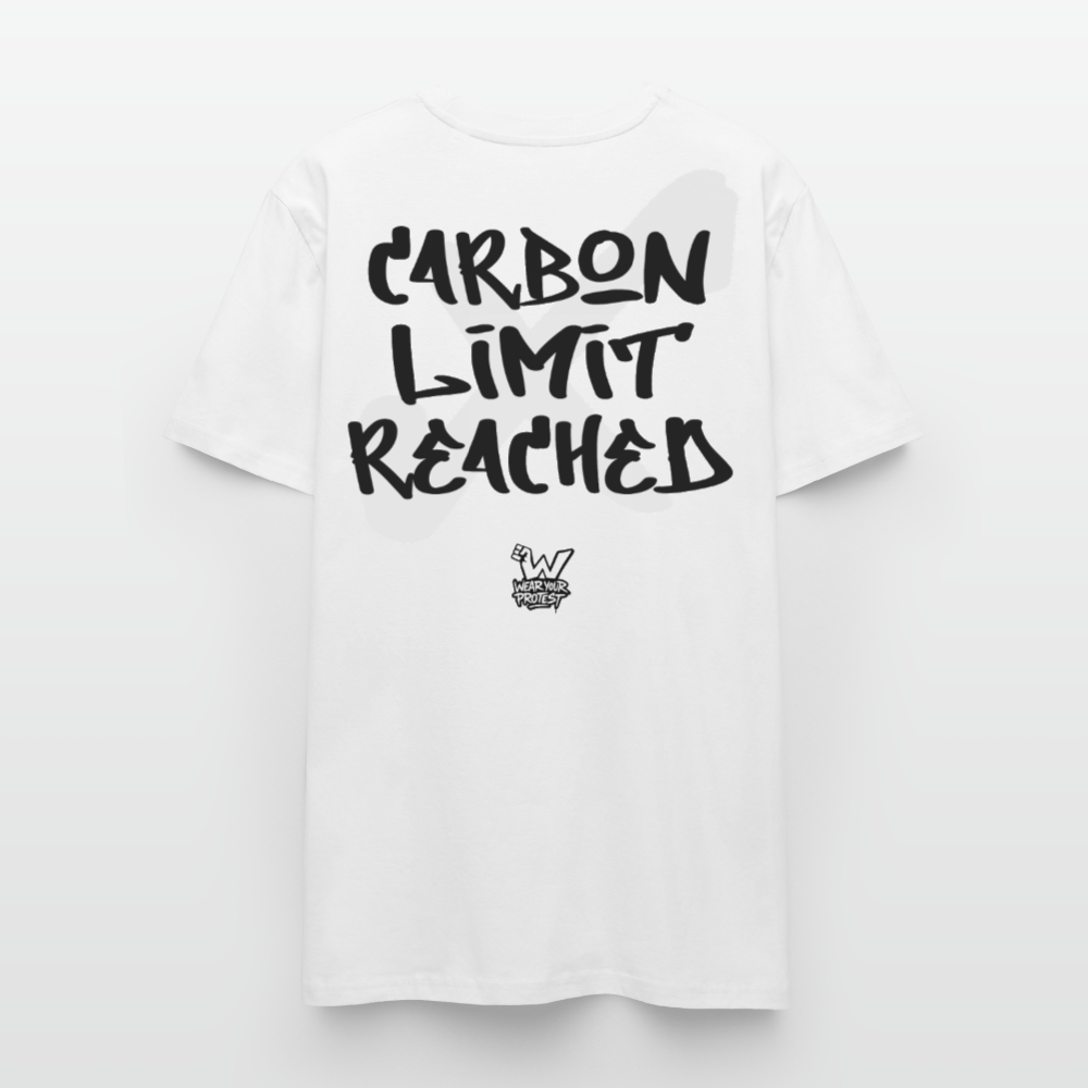 Limit Reached - Cotton Unisex Hoodie - white