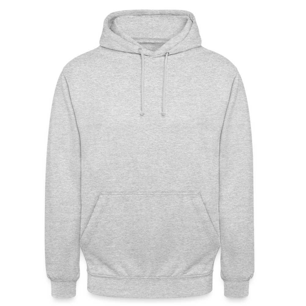 Permission to Breathe - Cotton Unisex Hoodie (Graffiti Version) - light heather grey