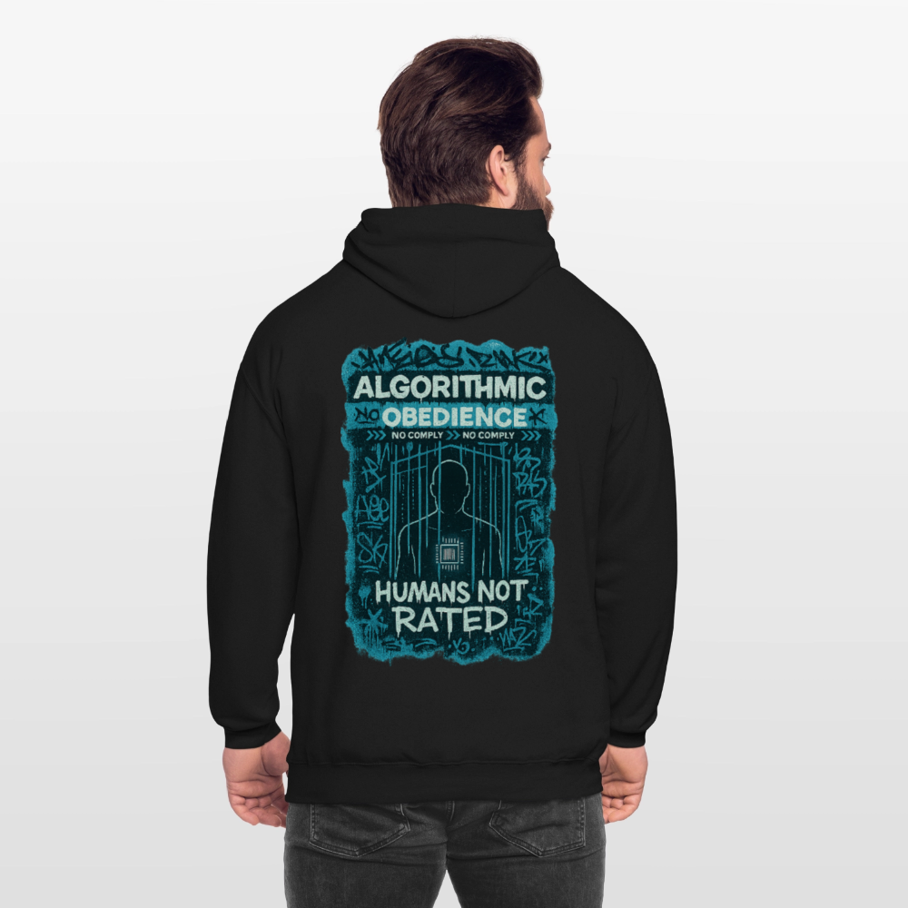 Obedience - Cotton Unisex Hoodie - black