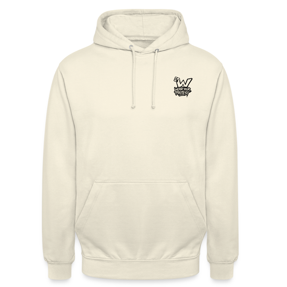 Permission to Breathe - Cotton Unisex Hoodie - vanilla
