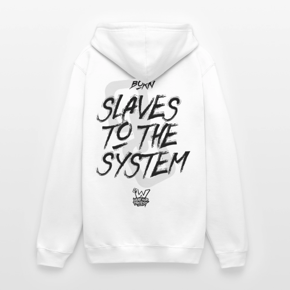 Limit Reached - Cotton Unisex Hoodie - white