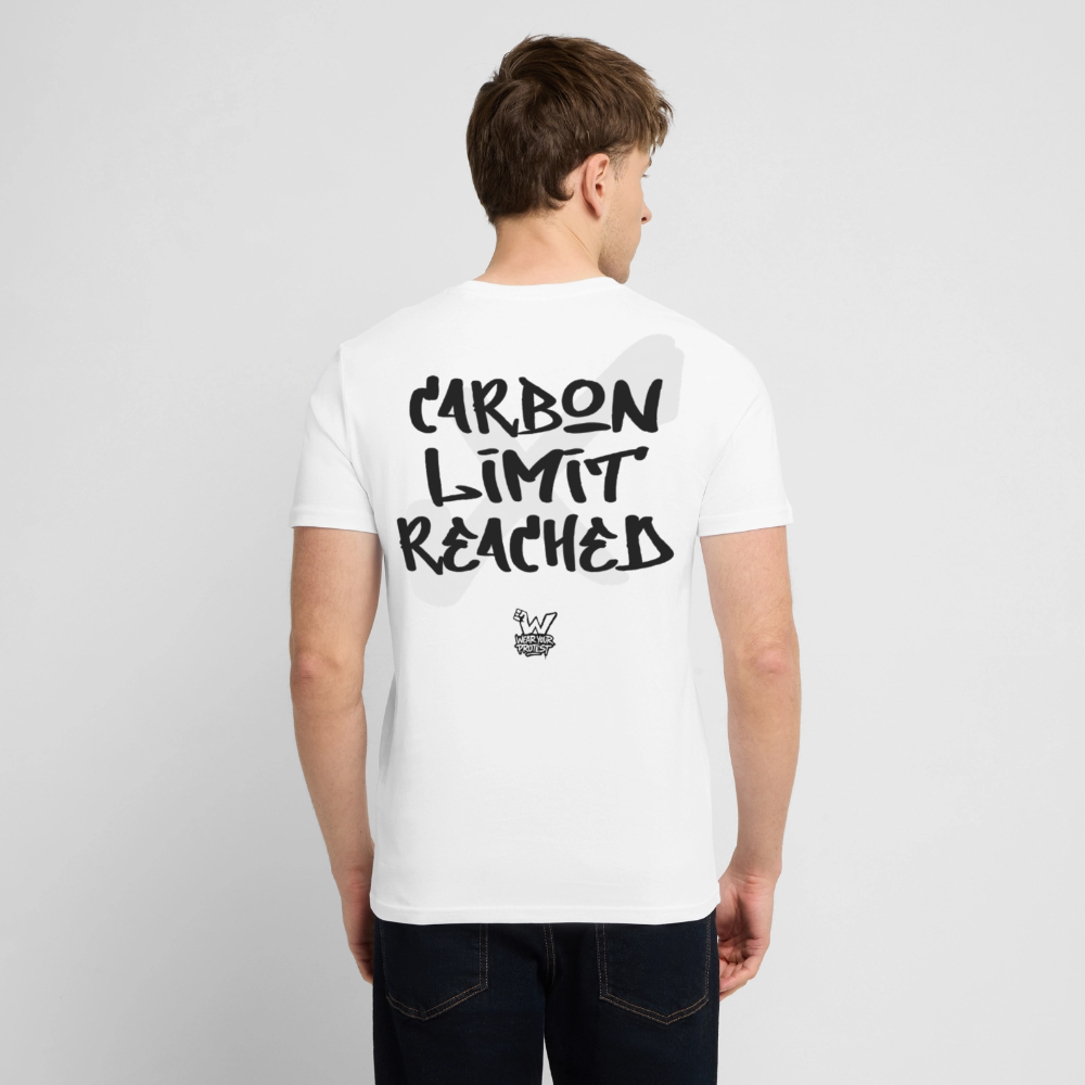 Limit Reached - Cotton Unisex Hoodie - white