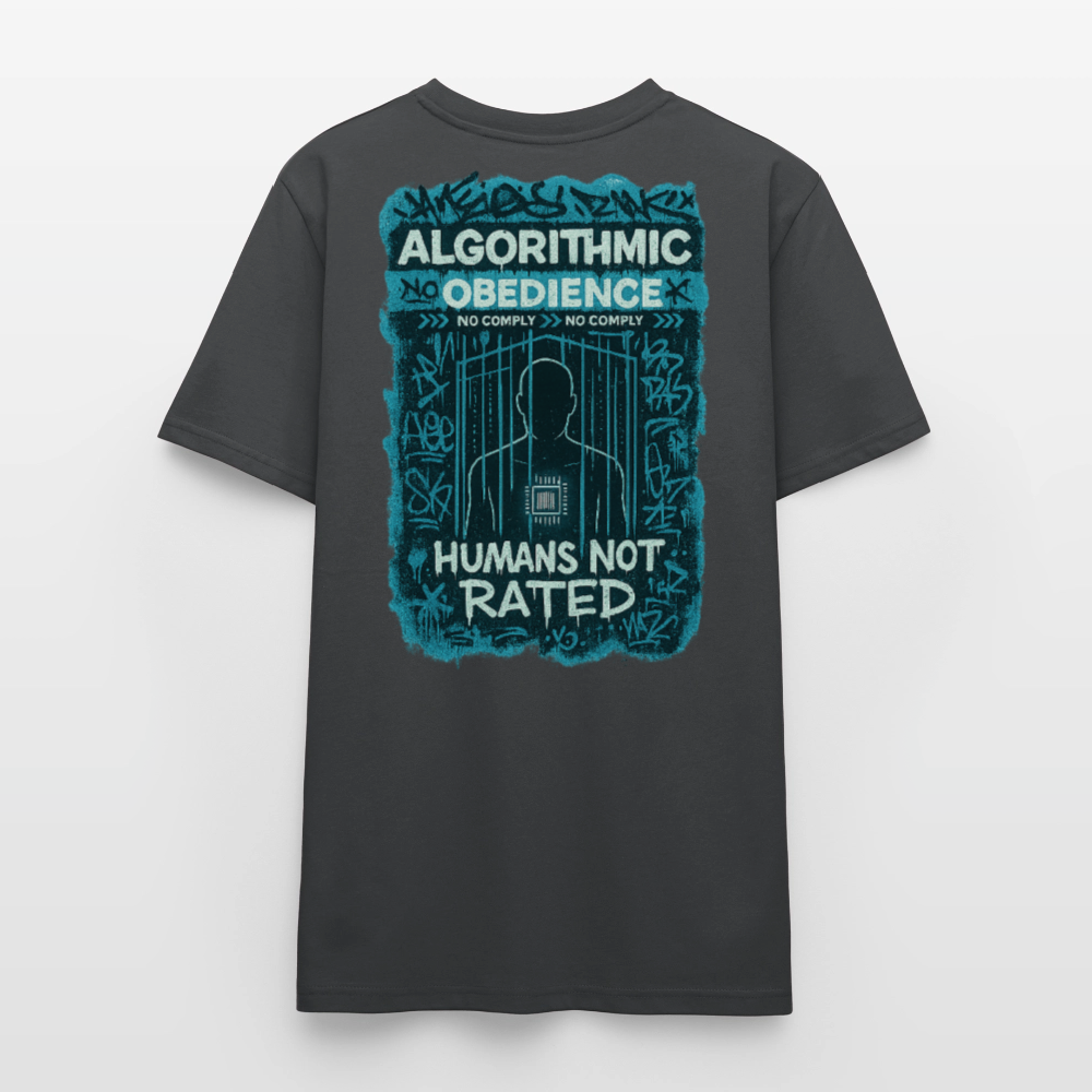 Obedience - Cotton Unisex T-Shirt - anthracite